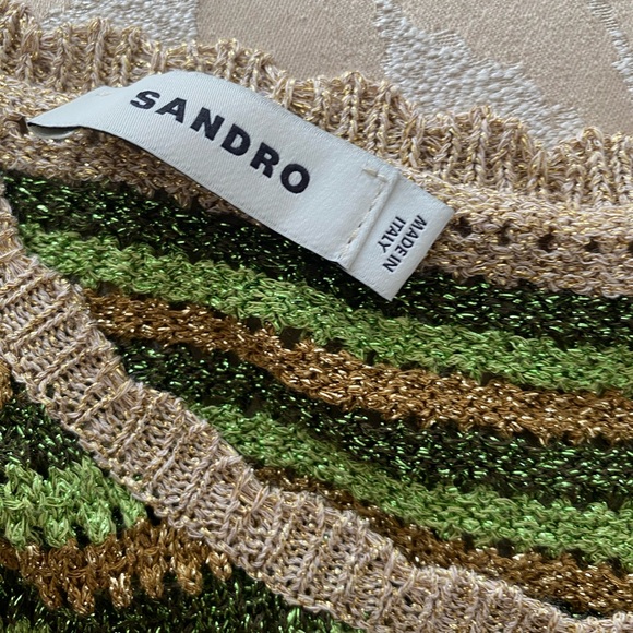 Sandro Metallic Tank NEW L octave - Picture 3 of 5